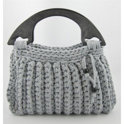 DMC - Kit Crochet - Hoooked Bag Milano - Grey